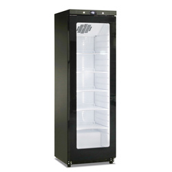 Szafa chłodnicza przeszklona GN 400 G TN czarna