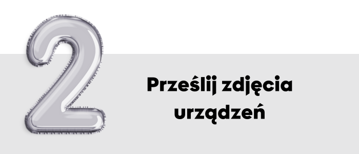 Prześlij zdjęcia urządzeń